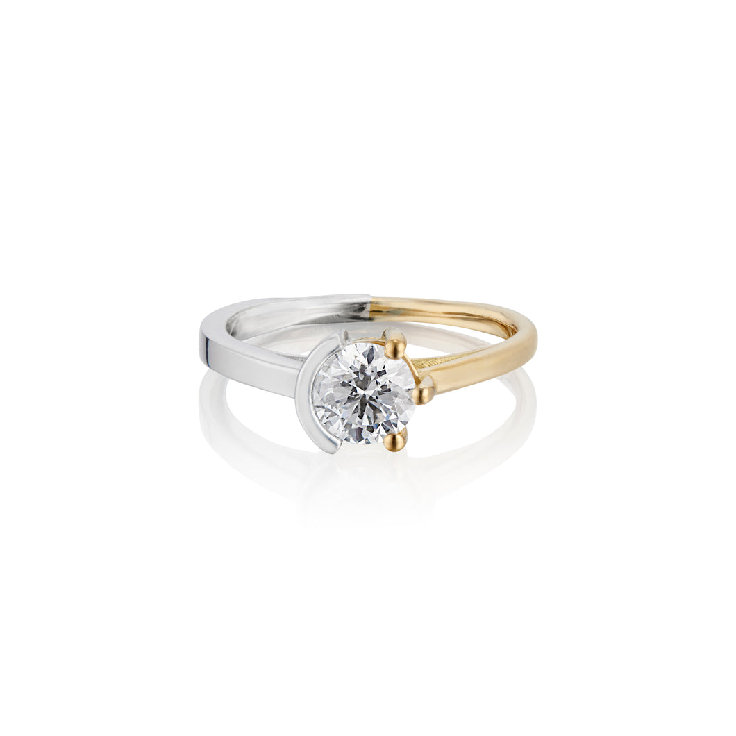 Create Your Own Ring | DEALER’S CHOICE GOLD + PLATINUM SETTING